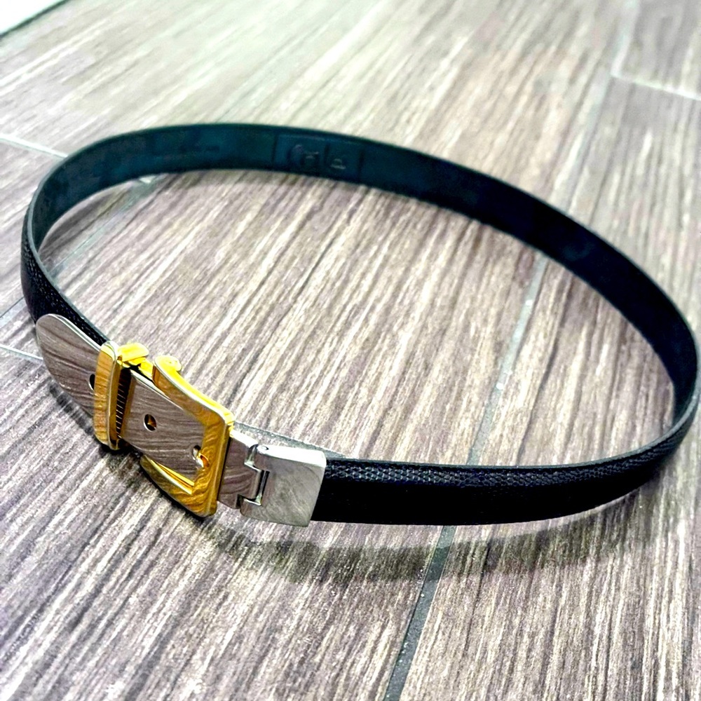 Cale Lizard skin belt. Made in Spain.